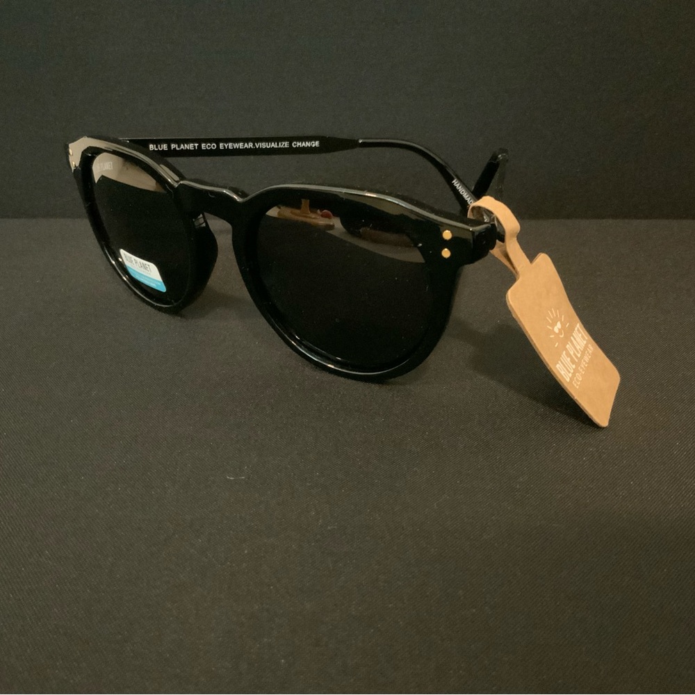 Blue Planet Black Sunglasses - Picture 2 of 5